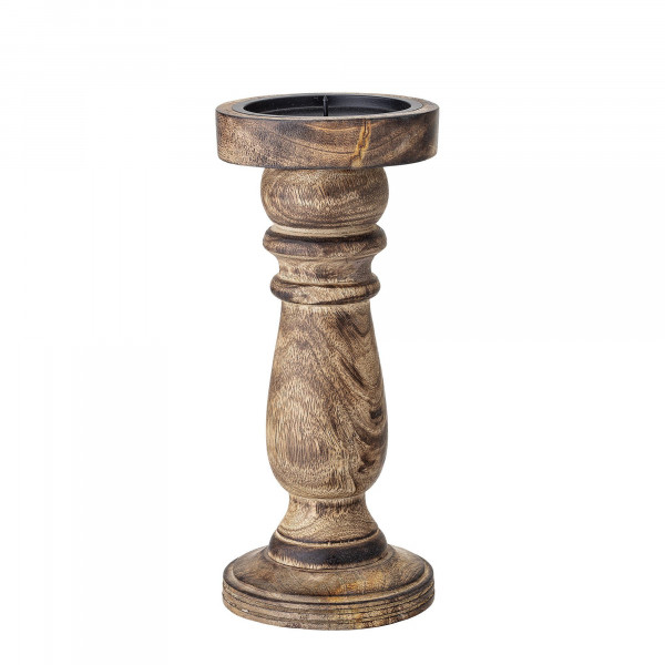Kerzenhalter "Rustic" | braun