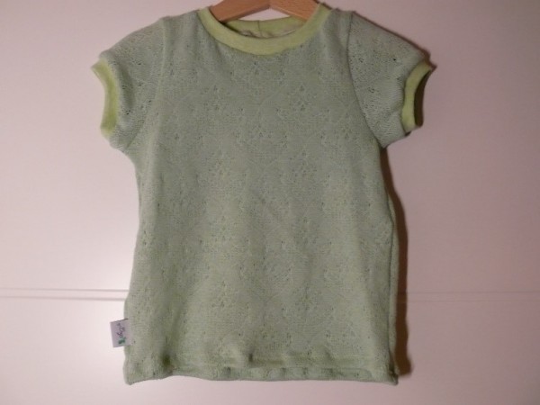 T-Shirt aus Biosommerstrick