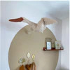 Hängedekoration STORCH | 55 cm | beige