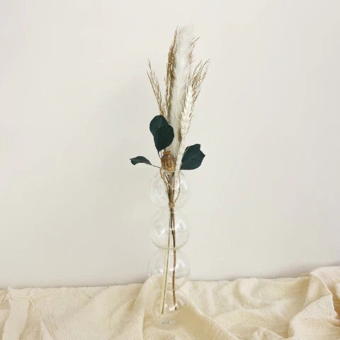 Vase BUBBLE | H 23 cm | aus Glas