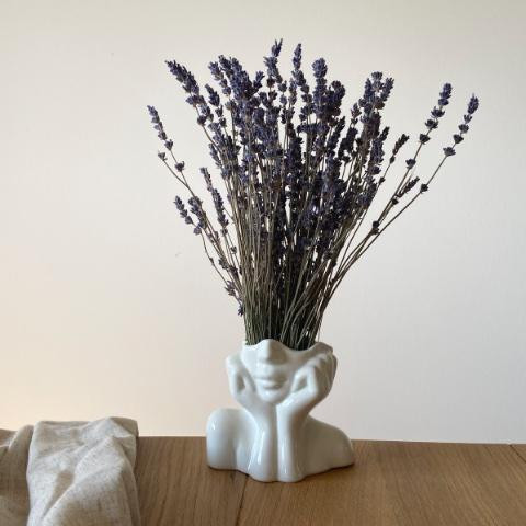 Vase "Elaine" | weiß