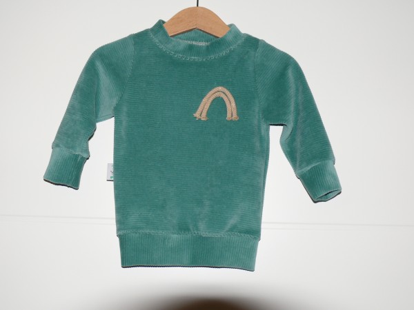 Pullover Mint Rainbow Gr. 62