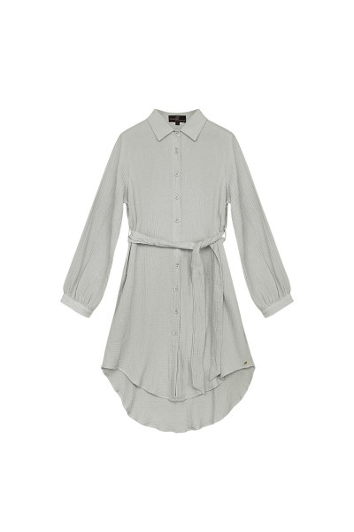 Basic Kleid Musselin
